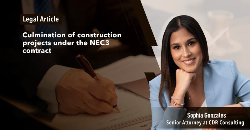 Senior Lawyer at CDR Consulting highlights the impact of the NEC3 contract on infrastructure projects in Peru