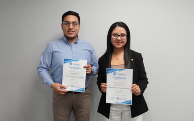 Dos miembros de nuestro equipo concluyen con éxito el Curso Introductorio de contratos FIDIC