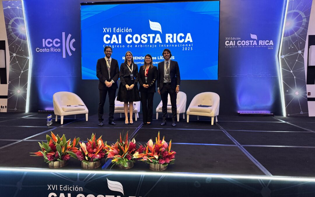 Nuestra Directora participó como ponente en la XVI Edición del Congreso de Arbitraje Internacional en Costa Rica.